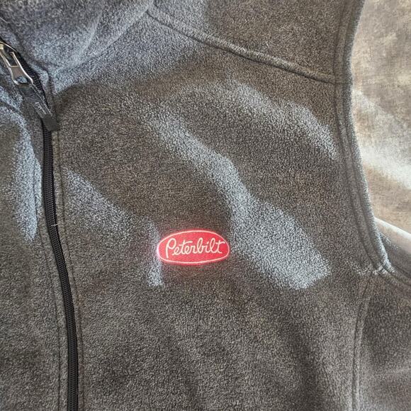 Peterbilt Vest W/ Pockets Men’s Size XL Grey - Picture 7 of 7